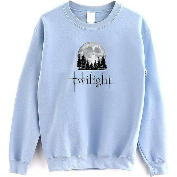 Twilight Crewneck Sweatshirt - Vintage Moon Forks Sweater, Movie Lovers Sweatshirt