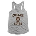 thumbnail image 1 of Twilight Cullen Family Alumni Gray Heather Ladies Slimfit Racerback S, 1 of 2
