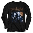 thumbnail image 1 of Twilight Cullen Family With Moon Black Adult Long Sleeve Shirt, 1 of 2