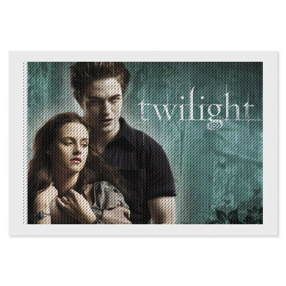Twilight Diamond Art Kits for Adults 5D Diamond Art Kit Paint by Number for Beginners, DIY Paint with Round Full Drill Diamonds Paintings Gem Art for Home Wall Decor Gift 12x16