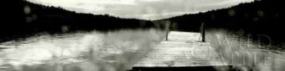 Twilight Dock Canvas Art - Sue Schlabach (8 x 24)