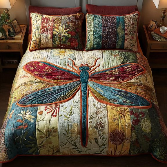 Twilight Drift 3-Piece Quilted Bedding Set BTO1310527