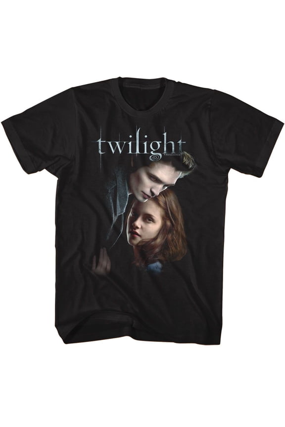 Twilight Ed And Bella Black Adult T-Shirt Xl