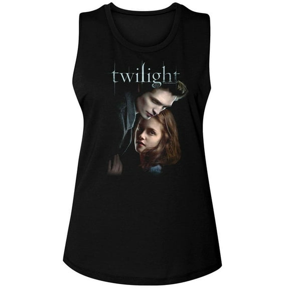 Twilight Ed And Bella Black Women's Muscle Tank Top
