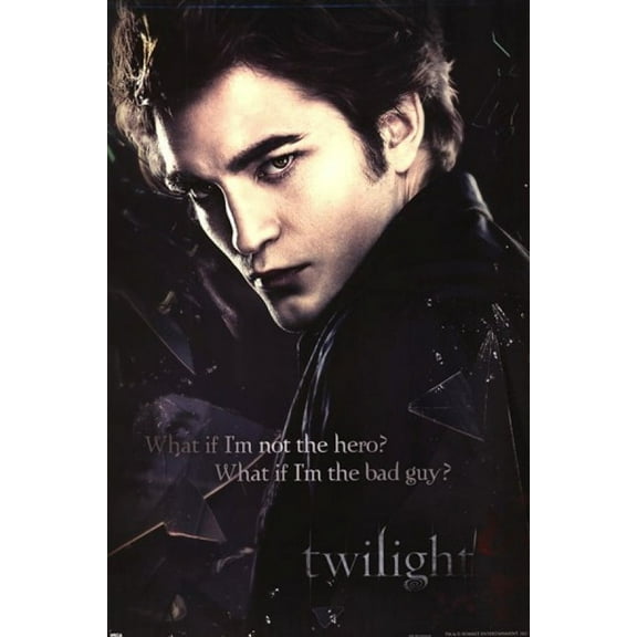 Twilight - Edward, Broken Glass Laminated Poster (24 x 36)