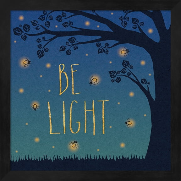 Twilight Fireflies IV by Laura Marshall, Framed Wall Art, 13.25W x 13.25H