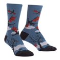 thumbnail image 1 of Twilight Flight One Size Fits Most Blue Ladies Crew Socks, 1 of 1