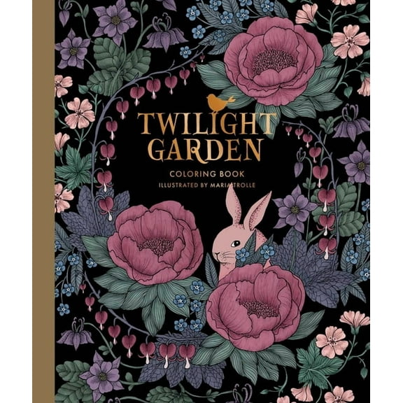 Maria Trolle Twilight Garden Coloring Book: Published in Sweden as Blomstermandala, (Hardcover)