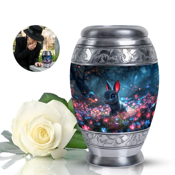 Twilight Hare Cremation Keepsakes For Ashes - Cremation Urns For Human Ashes Adult Male - Urns For Human Ashes Adult Female Mom - Small Urn For Ashes Keepsake (Size -3inch,1pcs)