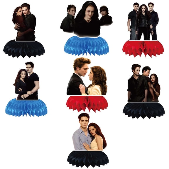 Twilight Honeycomb Centerpieces Table Toppers Decorations for Birthday Party Decor Supplies