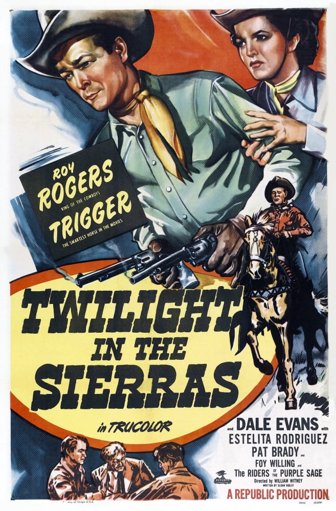 Twilight In The Sierras U Canvas Art - (11 x 17)