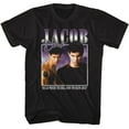 thumbnail image 1 of Twilight Jacob 90's Style Black Adult S/S Tshirt Xl, 1 of 2