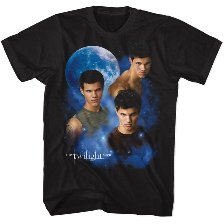 Twilight Jacob And Moon Black Adult T-Shirt - Walmart.com