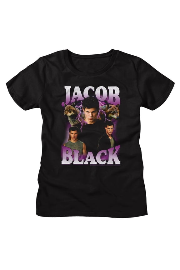Twilight Jacob Black Lightning Black Women's T-Shirt