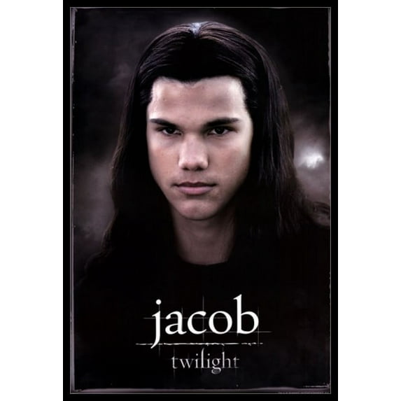 Twilight - Jacob Laminated & Framed Poster (24 x 36)