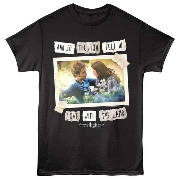 Twilight Lion x Lamb Ransom Note Men's T Shirt (Black, AdultS)