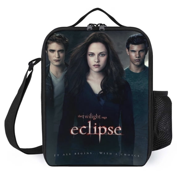 Twilight Lunch Bag, Insulated Lunch Box Large Capacity Reusable Insulated Cooler Lunch Totes Bag for Work Office School Camping Travel Picnic