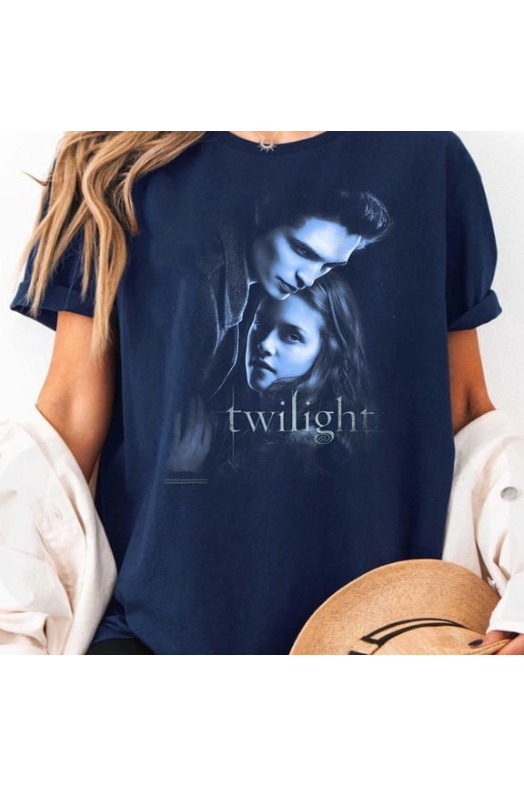 Twilight Main Poster T-Shirt, Men's And Women's Graphic Tee 100% Cotton by TBun, Full Sizes S-5XL