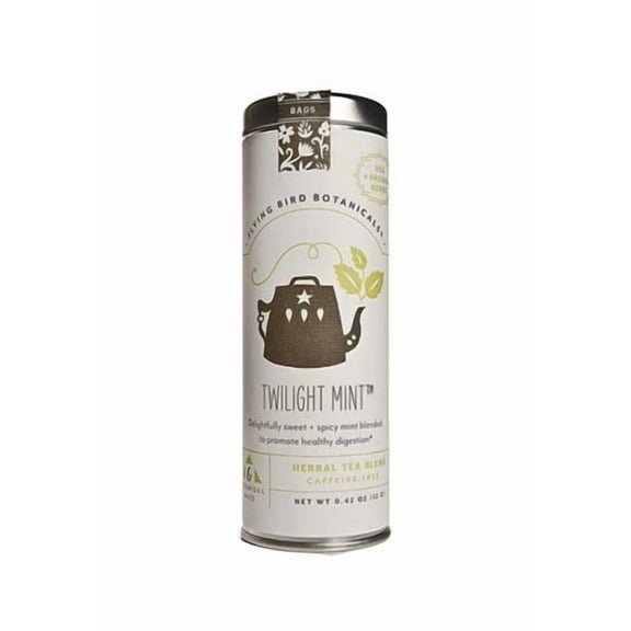 Twilight Mint - 6 Tea Bag Tin - Herbal Blend
