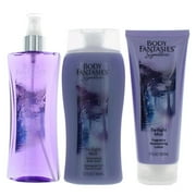 Twilight Mist by Body Fantasies, 3 Pack 8 oz Fragrance Body Spray for Women