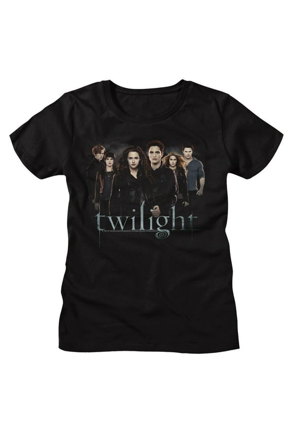 Twilight Movie Women's T Shirt New The Cullen Family Photo Merch SM - 2XL