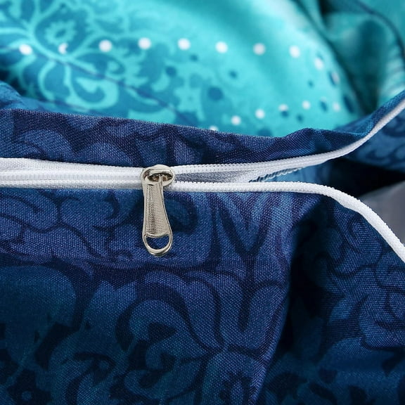 Twilight-P 3-Piece Bedding Set: Duvet Cover and Two Pillow Shams (King)