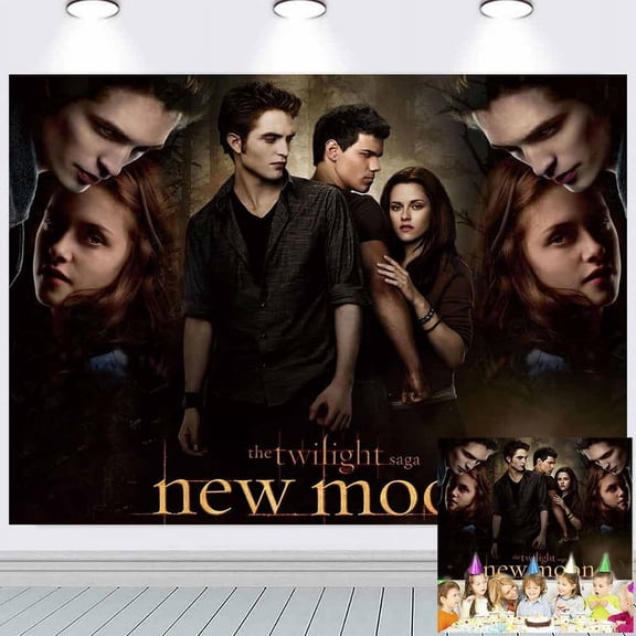 Twilight Party Supplies Background Backdrop Taspestry Banner Post Decor Decorations