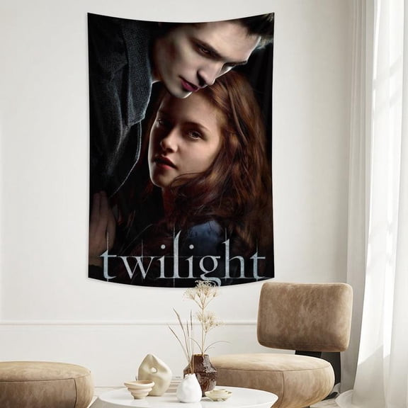 Twilight Poster Tapestry Home Decoration Tapestry Bedroom, Living Room, University Dormitory Decoration Available for Indoor and Outdoor Use