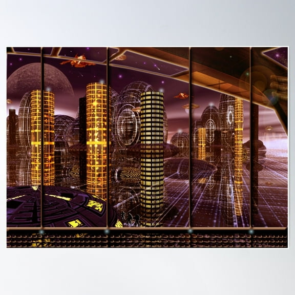 Twilight Poster Wall Art, Modern Wall Decor For Living Room Bedroom, 12x18 UNFRAMED