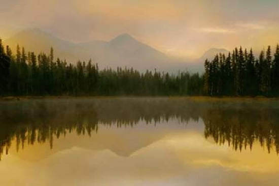 Twilight Reflection Canvas Art - Danita Delimont (12 x 18)
