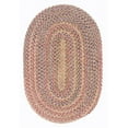 thumbnail image 1 of Twilight  Rosewood 10x13 ft. Rug - Hand Guided Wool-Blend Reversible Oval Rug, 1 of 1