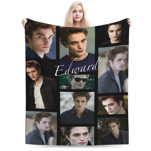 The Twilight Saga Blanket Cozy Warm Flannel Throw Blanket for Living Room Bedroom Bed Sofa Car, All Seasons Fleece Blankets Gifts for Kids Teens Adults 40"X30"