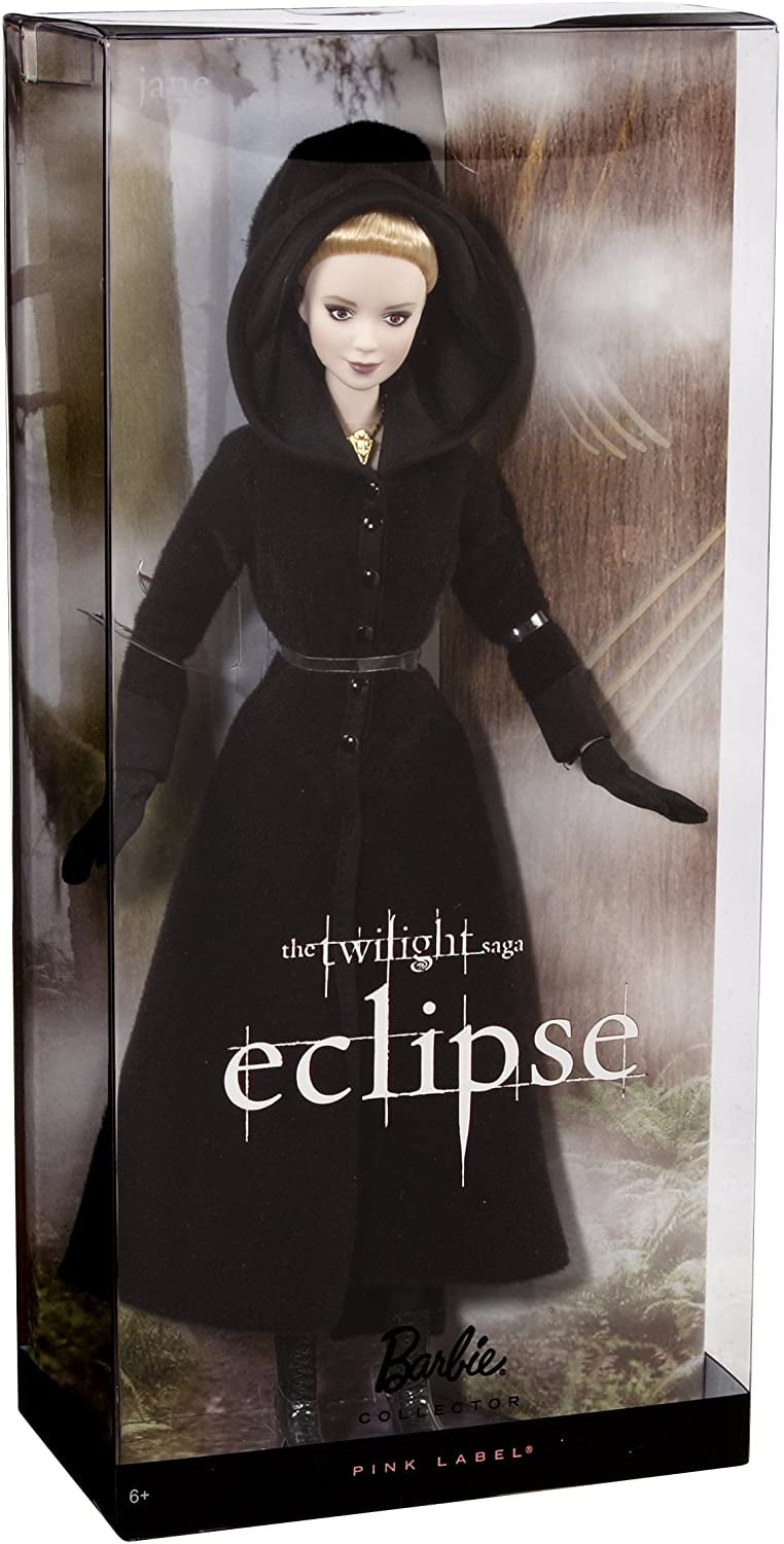 Customer reviews for Twilight Saga Eclipse Jane Barbie Collector Doll Pink  Label Mattel T7676 | Walmart.com, image size:762x1500