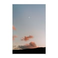 thumbnail image 1 of Twilight Serenity - Italy Photography Moon Sunset Pastel Night Sky Minimalist Landscape Unframed Wall Art Print 4 x 6 inches, 1 of 60