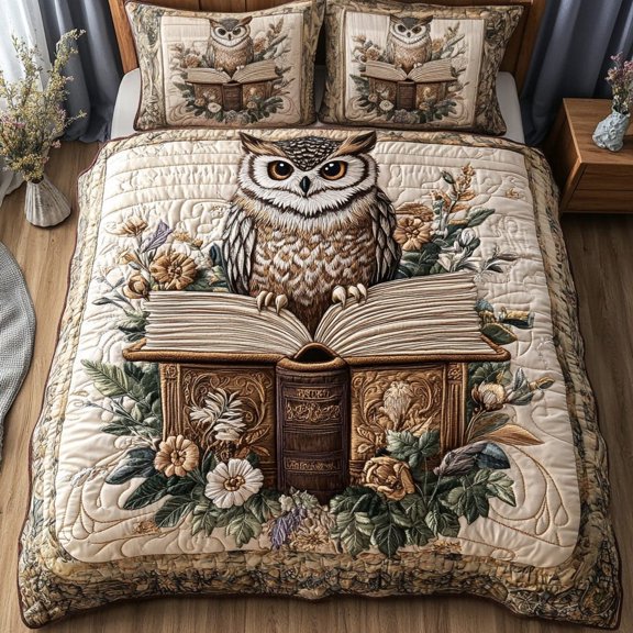 Twilight Soar 3-Piece Quilted Bedding Set BTO1310581