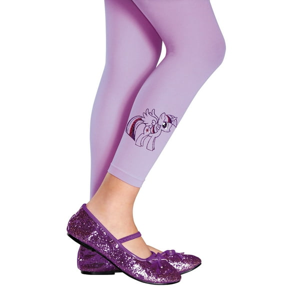 Twilight Sparkle Tights My Little Pony Purple Halloween Child Costume Accessory