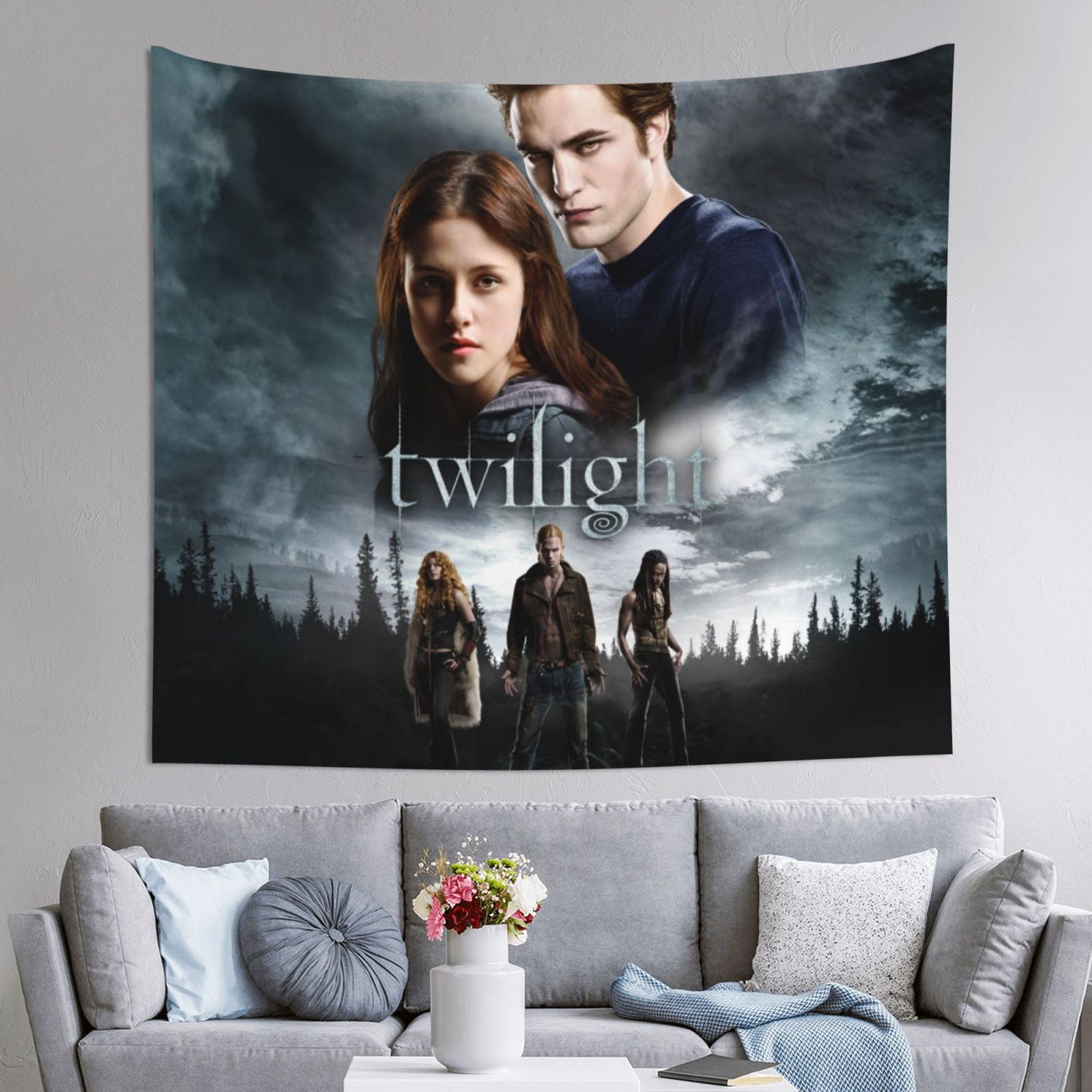 Twilight Tapestry Anime Poster Wall Hanging Art Decor For Living Room