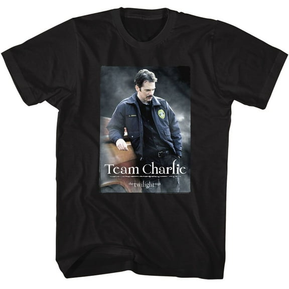 Twilight Team Charlie Black Adult T-Shirt 3Xl