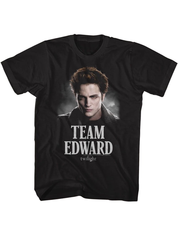 Twilight Team Edward Black Adult T-Shirt S