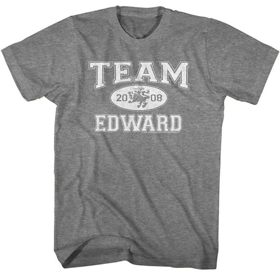 Twilight Team Edward Graphite Heather T-Shirt