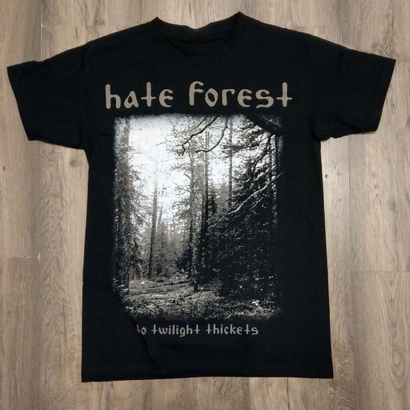 Twilight Thickets Hate Forest Band Shirt Classic Black Unisex S-5XL