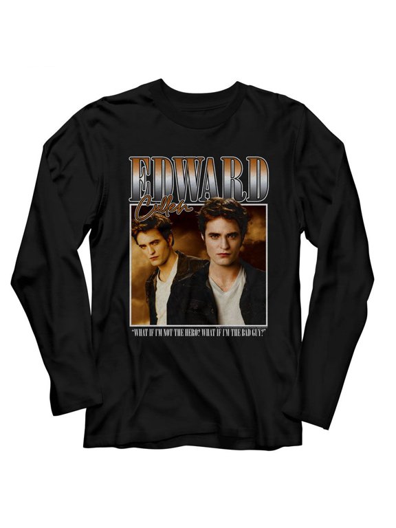 Twilight Two Image Box Black Adult Long Sleeve T-Shirt
