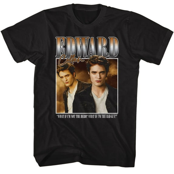 Twilight Two Image Box Black Adult T-Shirt Xlt