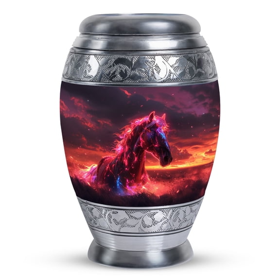 Twilight Vigor Small Urns For Human Ashes Keepsake - Urns For Human Ashes Adult Female - Funeral Urns For Human Ashes Adult - Mni Keepsake Urns For Ashes - Metal Urn (Size -3inch,1pc)