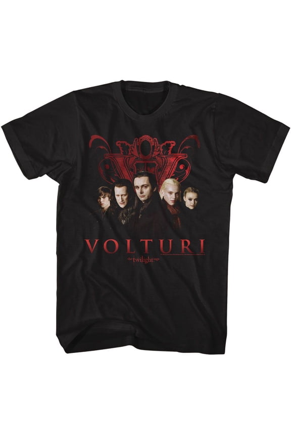 Twilight Volturi Group Black Adult T-Shirt