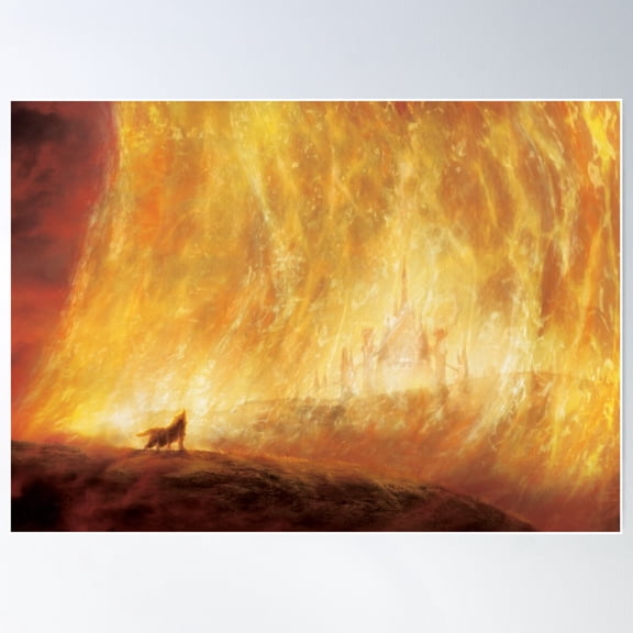 Twilight Wall Poster Wall Art, Modern Wall Decor For Living Room Bedroom, 12x18 UNFRAMED