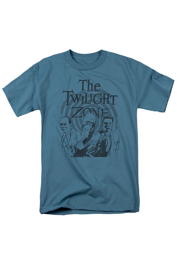 Twilight Zone Beholder Adult 18/1 T-Shirt Slate