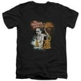 thumbnail image 1 of Twilight Zone Enter At Own Risk Adult V-Neck T-Shirt Black, 1 of 1