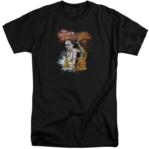 Twilight Zone - Enter At Own Risk - Tall Fit Short Sleeve Shirt - X-Large