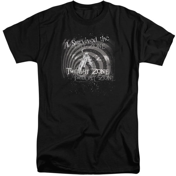 Twilight Zone - I Survived - Tall Fit Short Sleeve Shirt - X-Large